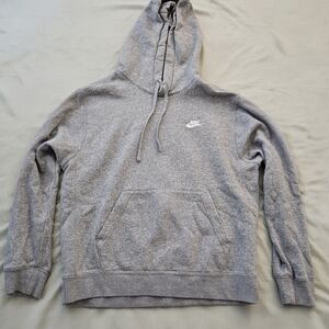 Nike Men's Heather Gray Hoodie